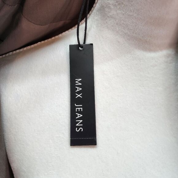 Max Jeans Sleeveless Moto Zippered Vest, New Size Small - Picture 9 of 11